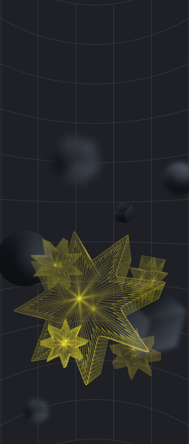 Stars Frames in 3D Space